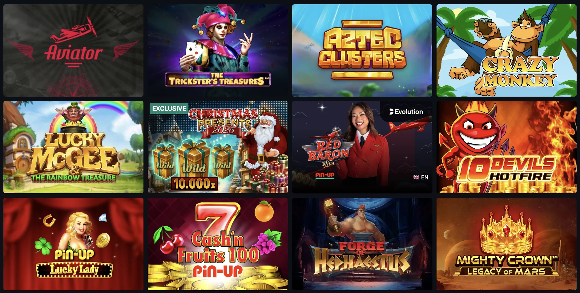 machines à sous Pin Up Casino